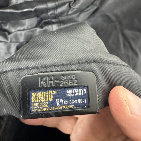 Khujo Noah II XL Black Coated Cotton Jacket Urban Military Utility Parka - Picture 6 of 14